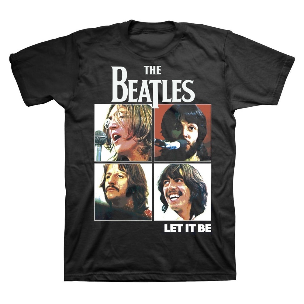 Let It Be T-Shirt - The Beatles Shirt Classic Graphics Tee - Picture 1 of 4